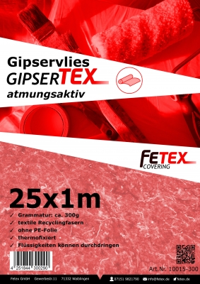 Gipservlies GIPS-TEX 25x1m